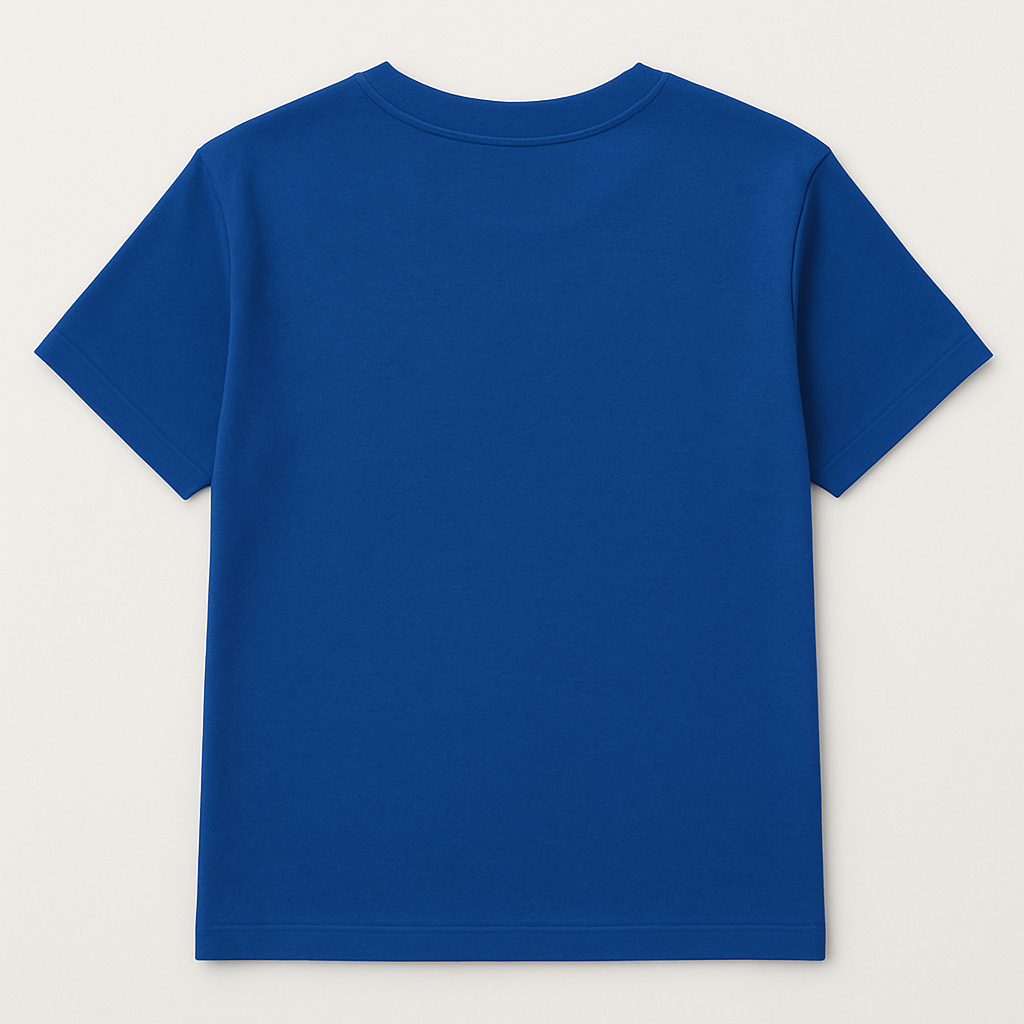Classic Cotton Tee – Royal Blue