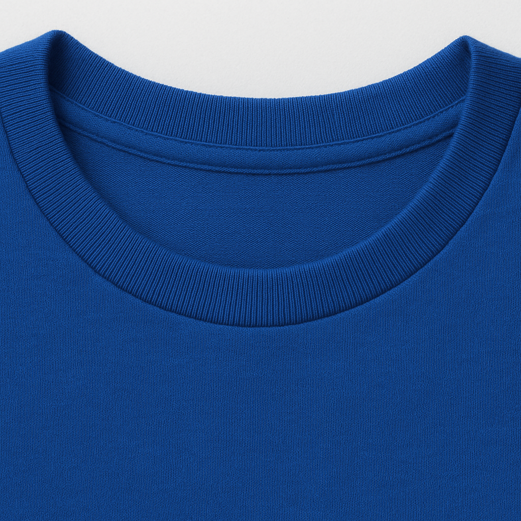 Classic Cotton Tee – Royal Blue