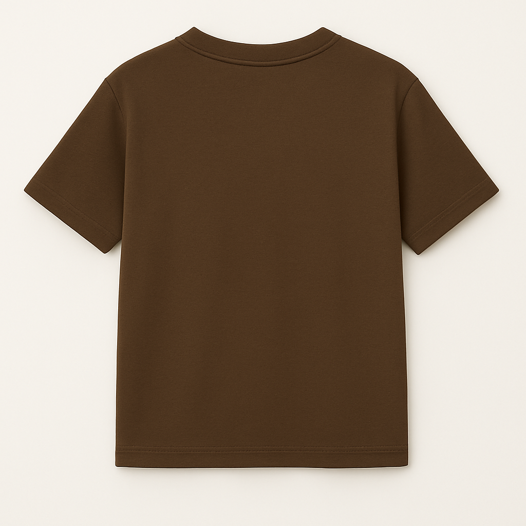 Classic Cotton Tee – Brown