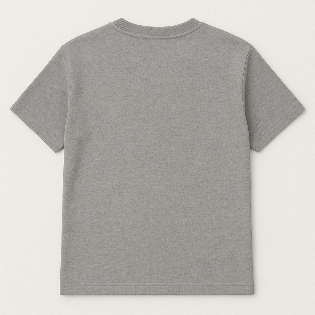 Classic Cotton Tee – Grey