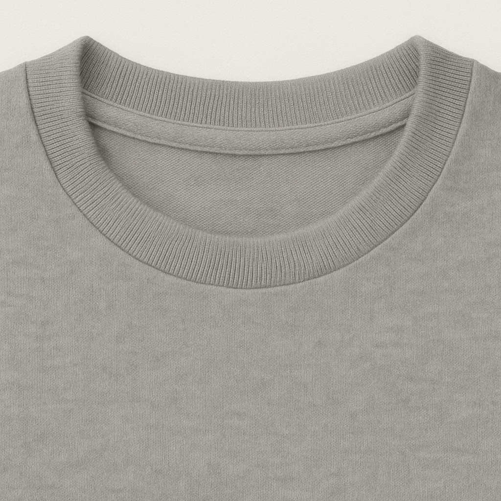 Classic Cotton Tee – Grey